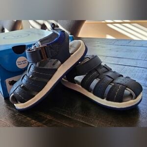 STRIDE RITE 360, Paddy sneaker sandal, Navy, Toddler Boys' Size 5M
